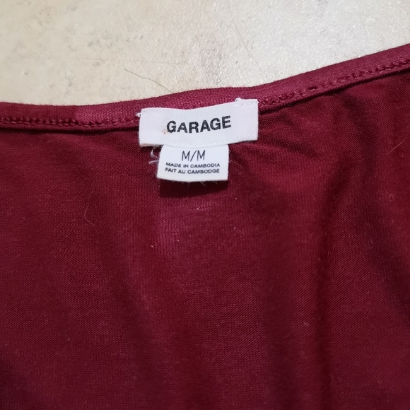 🔵 3/$30 Deep Wine Red Crop Top - Picture 12 of 13